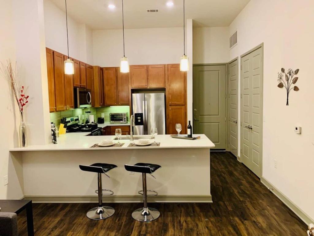 Downtown Apt Free Parking - Pool - Gym - Fully Kitchen Houston Exteriör bild